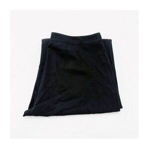 St. John Caviar Black Dress Pants Wide Leg SZ14 Mint